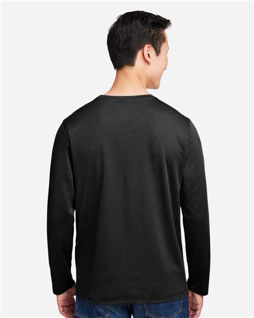 Harriton Unisex Charge Snag and Soil Protect Long Sleeve T-Shirt thumbnail 5
