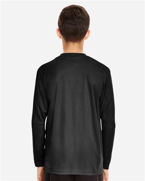 Team 365 Youth Zone Performance Long Sleeve T-Shirt thumbnail 4