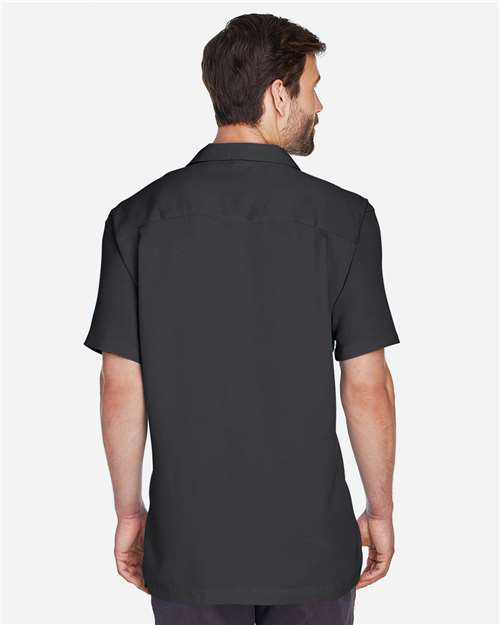 Harriton Men's Bahama Cord Camp Shirt thumbnail 5