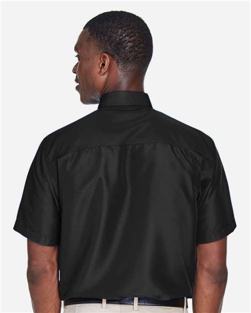 Harriton Men's Key West Short Sleeve Performance Staff Shirt thumbnail 4