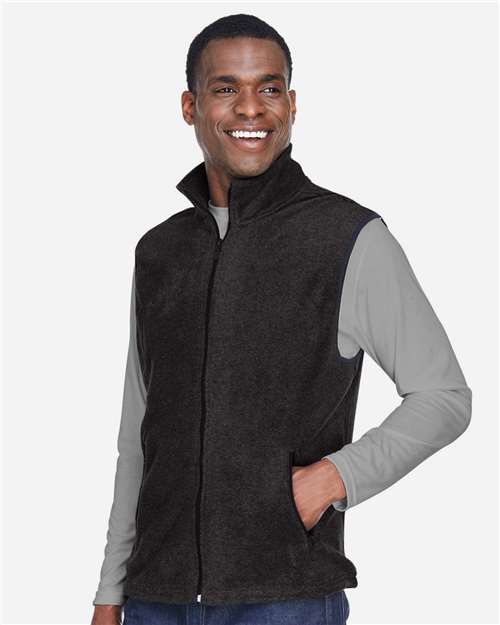 Harriton Unisex Fleece Full-Zip Vest thumbnail 6