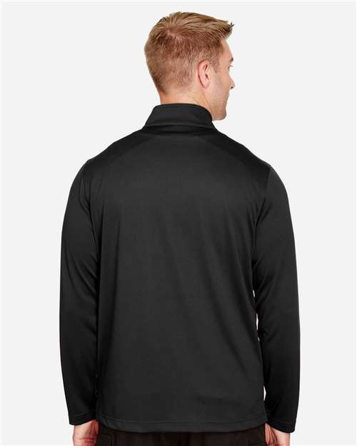 Harriton Men's Advantage Snag Protection Plus Quarter-Zip Pullover thumbnail 5