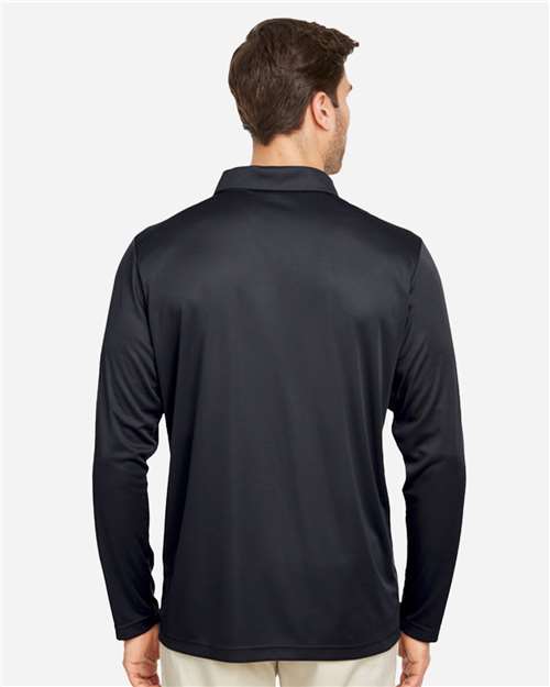 Team 365 Men's Zone Performance Long Sleeve Polo thumbnail 5