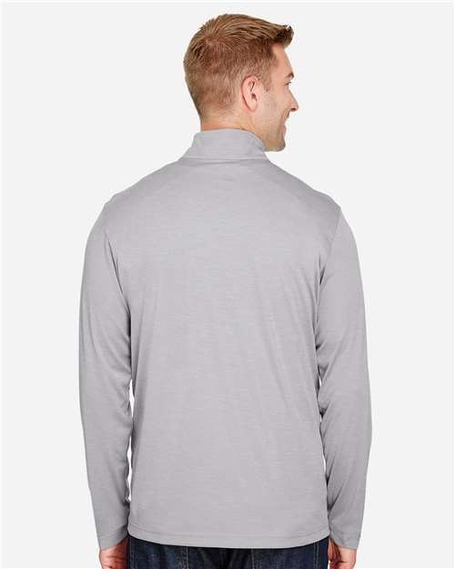 Team 365 Men's Zone Sonic Heather Performance Quarter-Zip Pullover thumbnail 5