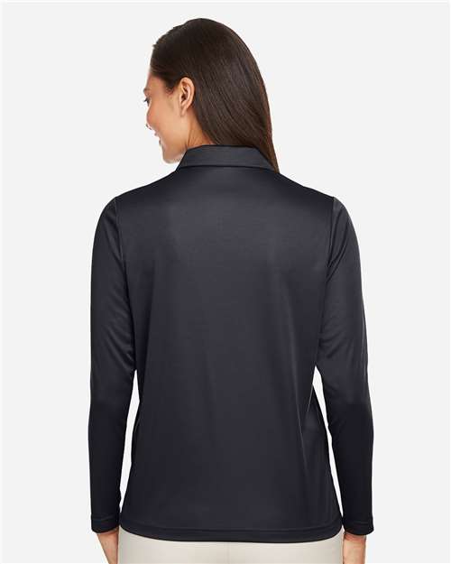 Team 365 Women's Zone Performance Long Sleeve Polo thumbnail 5