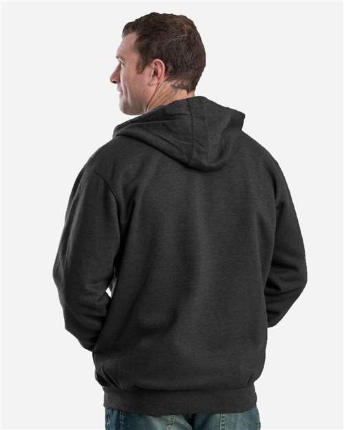Berne Apparel Men's Heritage Full-Zip Hooded Sweatshirt thumbnail 3