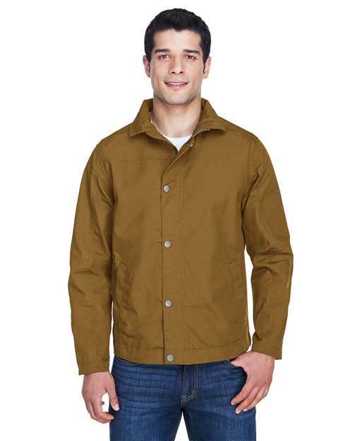 Harriton Men's Auxiliary Canvas Work Jacket thumbnail 2