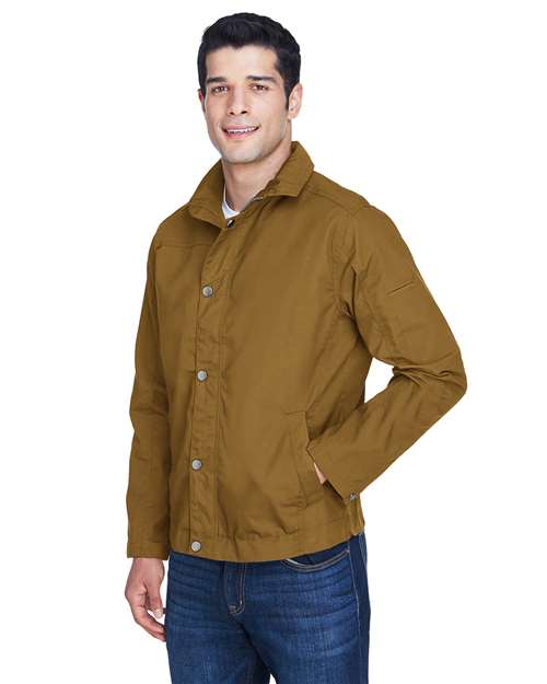 Harriton Men's Auxiliary Canvas Work Jacket thumbnail 6