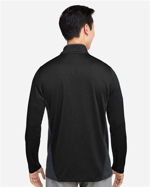 Harriton Men's Flash Snag Protection Plus IL Colorblock Quarter-Zip Pullover thumbnail 5