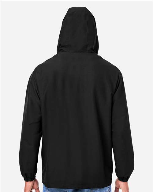 Harriton Unisex Flex Twill Hooded Jacket thumbnail 5
