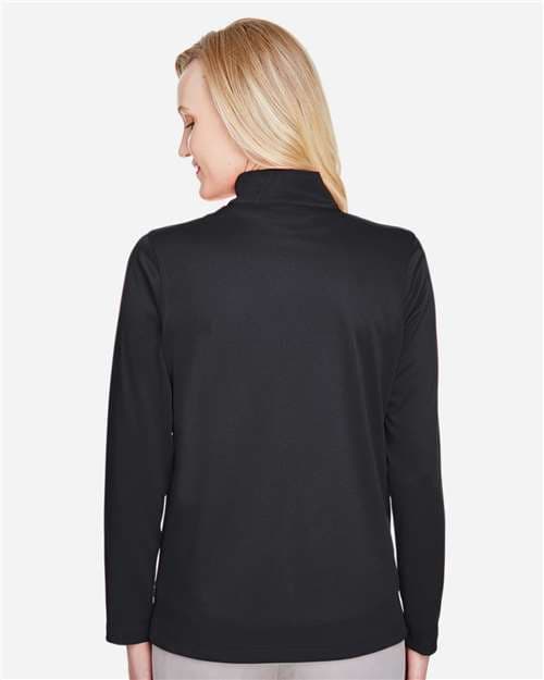 Harriton Women's Advantage Snag Protection Plus Quarter-Zip Pullover thumbnail 5