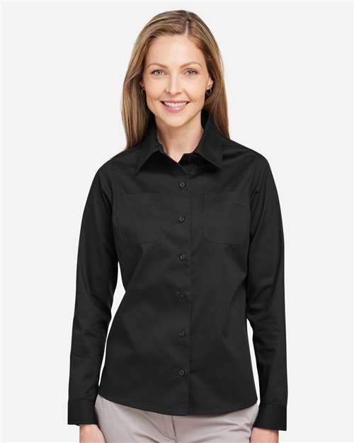 Harriton Women's Advantage IL Workshirt thumbnail 2