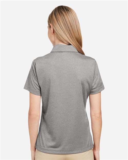 Team 365 Women's Zone Sonic Heather Performance Polo thumbnail 5