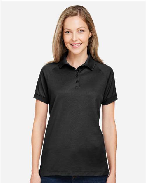 Harriton Women's Charge Snag and Soil Protect Polo thumbnail 2