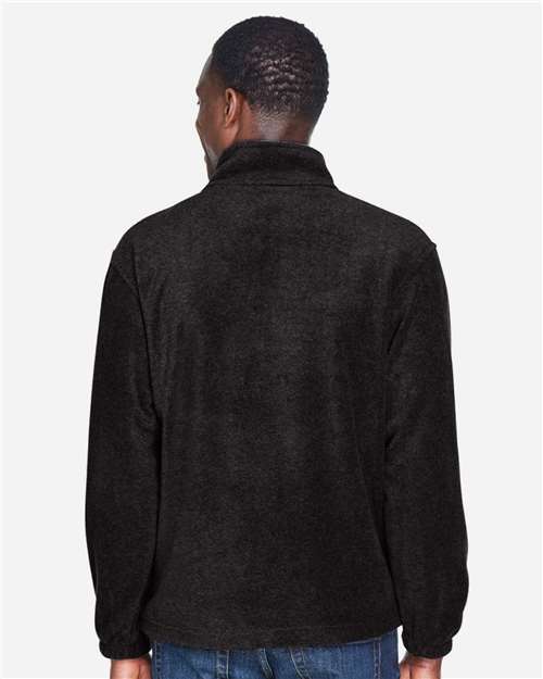 Harriton Men's Fleece Quarter-Zip Pullover thumbnail 5