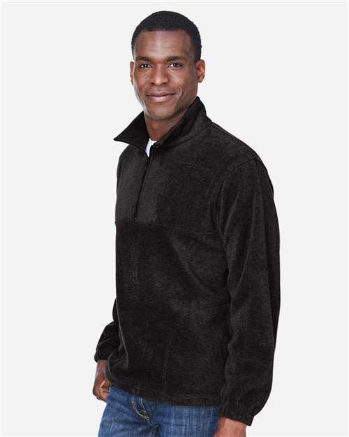 Harriton Men's Fleece Quarter-Zip Pullover thumbnail 6