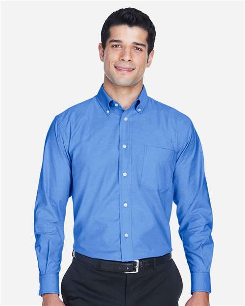 Harriton Men's Oxford Shirt thumbnail 2