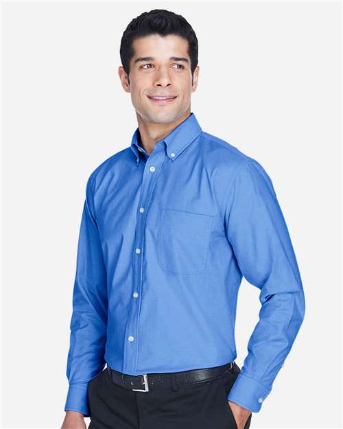 Harriton Men's Oxford Shirt thumbnail 6