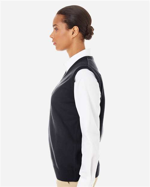 Harriton Women's Pilbloc™ V-Neck Sweater Vest thumbnail 5
