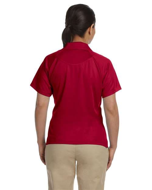 Harriton Women's Polytech Mesh Insert Polo thumbnail 3