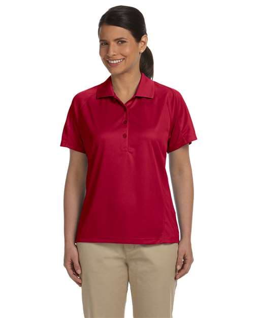 Harriton Women's Polytech Mesh Insert Polo thumbnail 2