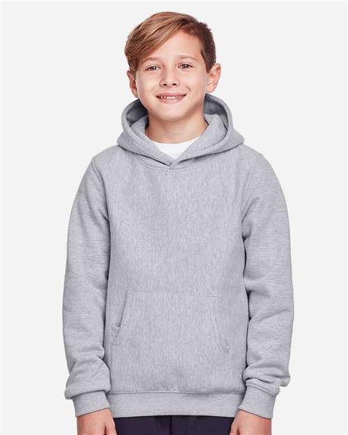Team 365 Youth Zone HydroSport™ Heavyweight Hooded Sweatshirt thumbnail 2