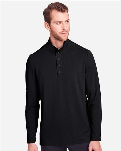 North End Men's JAQ Stretch Performance Snap-Neck Pullover thumbnail 2