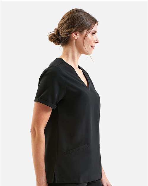 Onna Women's Invincible V-Neck Stretch Scrub Top thumbnail 5