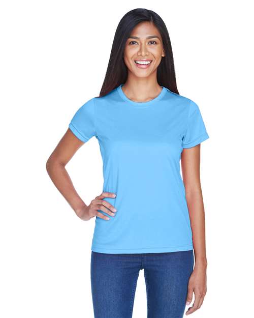 UltraClub Women's Cool & Dry Sport Performance Interlock T-shirt thumbnail 2