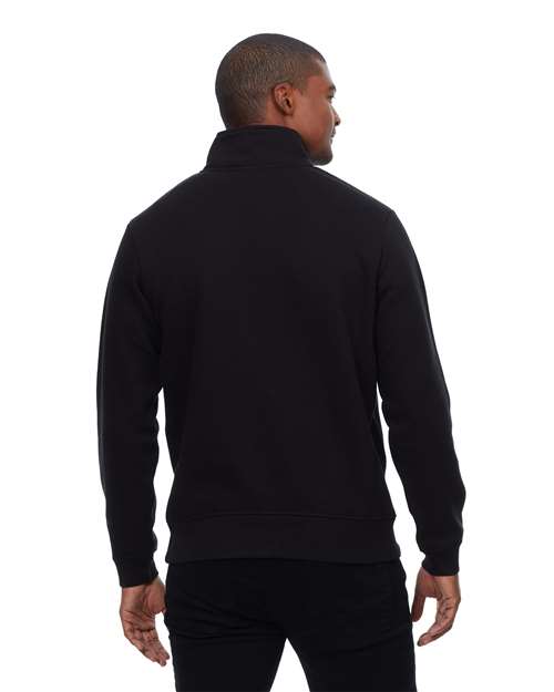 Threadfast Apparel Unisex Ultimate Fleece Quarter-Zip Sweatshirt thumbnail 3