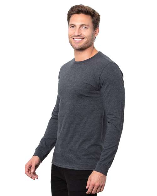 Threadfast Apparel Unisex Epic CVC Long Sleeve T-Shirt thumbnail 2