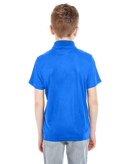 UltraClub Youth Cool & Dry Mesh Piqué Polo thumbnail 5