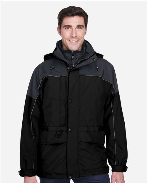 North End Men's 3-in-1 Two-Tone Parka thumbnail 2