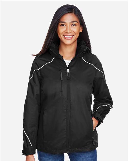 North End Women's Angle 3-in-1 Jacket with Bonded Fleece Liner thumbnail 2