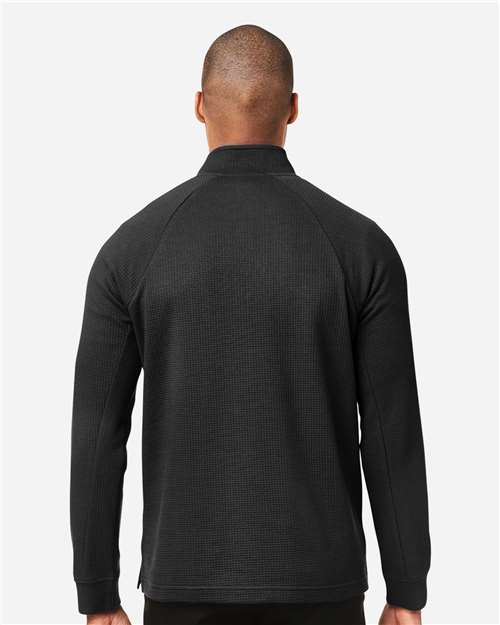 North End Men's Rhythm Waffle Quarter-Zip Pullover thumbnail 5