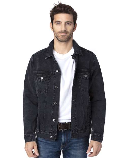 Threadfast Apparel Unisex Denim Jacket thumbnail 2