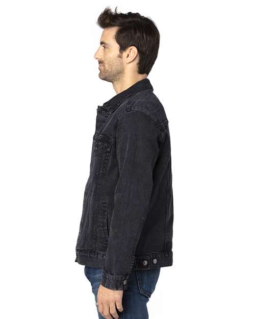Threadfast Apparel Unisex Denim Jacket thumbnail 4