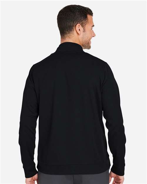 North End Men's Express Tech Performance Pique Quarter-Zip Pullover thumbnail 5