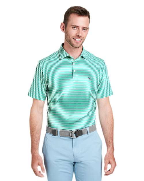 vineyard vines Men's Heathered Winstead Sankaty Polo thumbnail 2