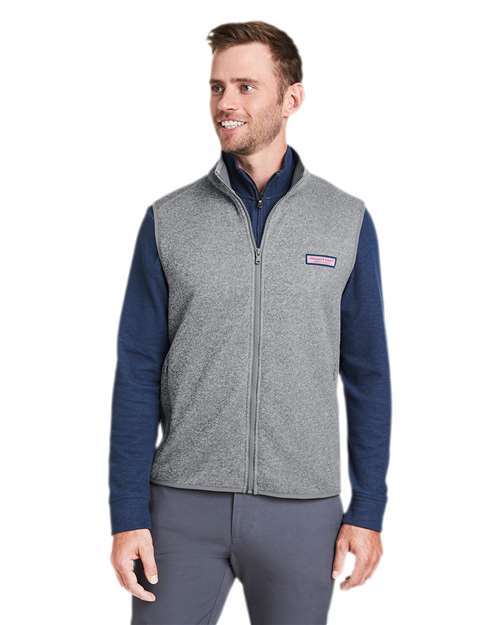 vineyard vines Men's Mountain Sweater Fleece Vest thumbnail 2