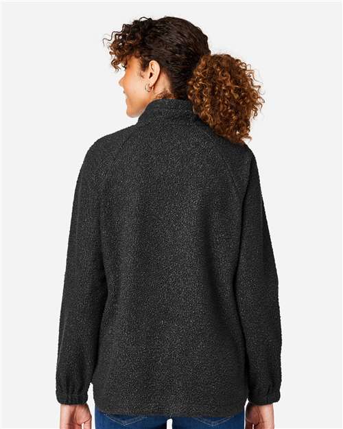 North End Women's Aura Sweater Fleece Quarter-Zip Pullover thumbnail 5