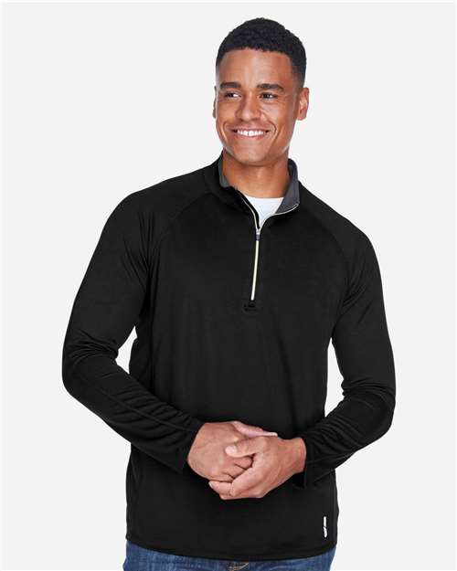 North End Men's Radar Performance Quarter-Zip Pullover thumbnail 2