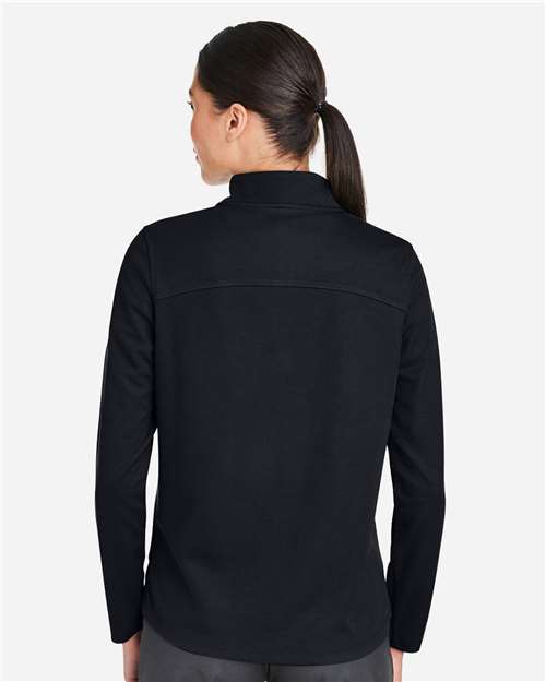 North End Women's Express Tech Performance Pique Quarter-Zip Pullover thumbnail 5