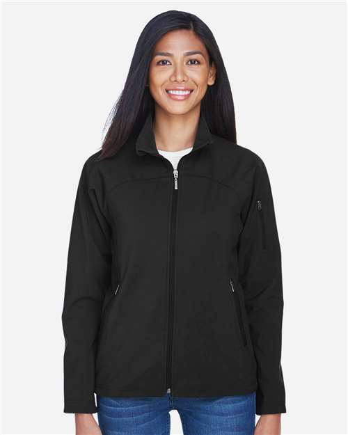 North End Women's 3-Layer Fleece Performance Soft Shell Jacket thumbnail 2