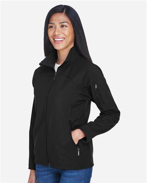North End Women's 3-Layer Fleece Performance Soft Shell Jacket thumbnail 6