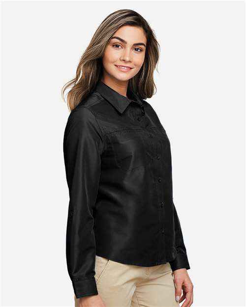 Harriton Women's Key West Performance Staff Shirt thumbnail 6