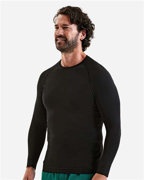 Onna Men's Unstoppable Fresh Long Sleeve Underscrub Base Layer T-Shirt thumbnail 6