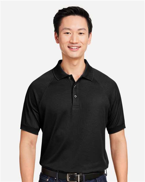 Harriton Men's Charge Snag and Soil Protect Polo thumbnail 2