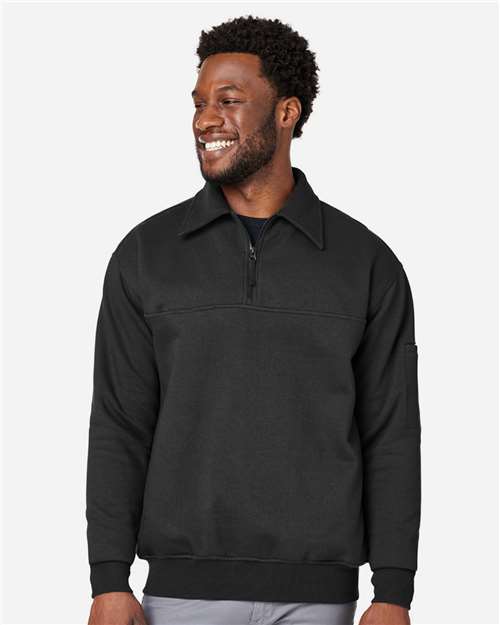 Harriton Unisex ClimaBloc™ Heavyweight Tactical Quarter-Zip Pullover thumbnail 2
