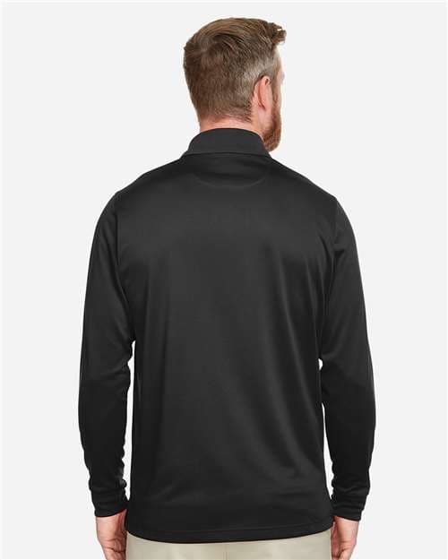 Harriton Men's Tall Advantage Long Sleeve Snag Protection Plus IL Polo thumbnail 5